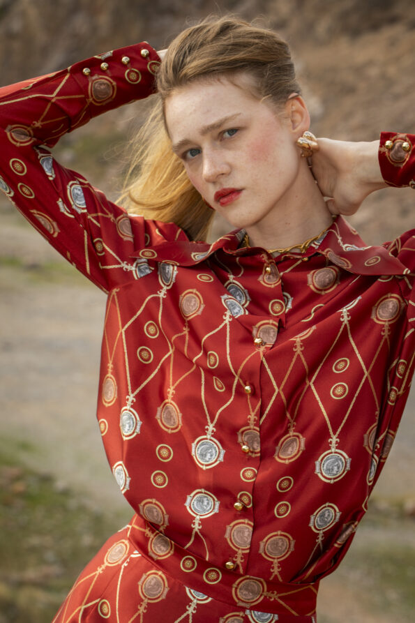 The Medallion Handpainted Shirt