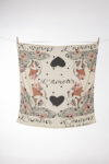 The Carmen Satin Square Scarf